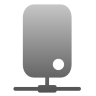Network Hard Data Disk On Icon 96x96 png